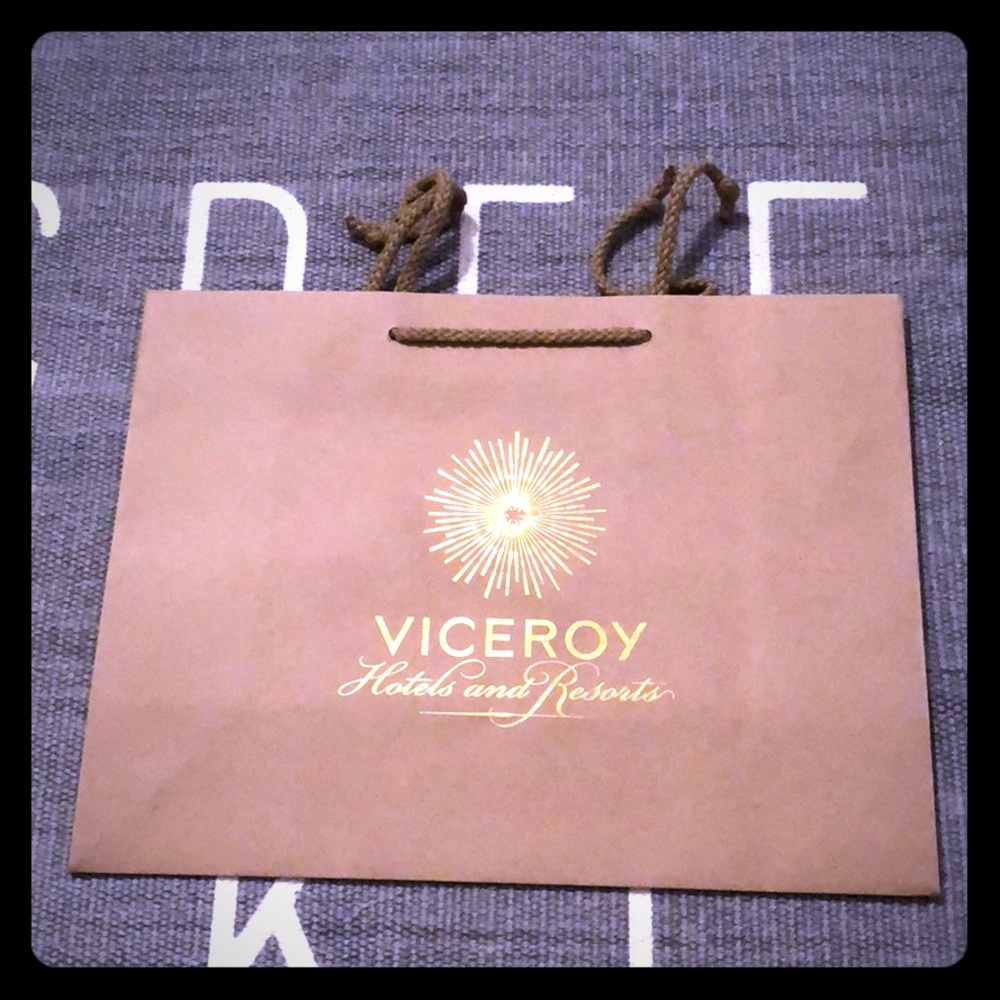 Viceroy hotel and resorts small gift bag